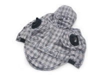 Жилет для собак  Шанс з капюшоном сірий  міні 21х27 см