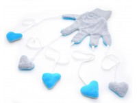 Іграшка для котів Рукавичка сіра 