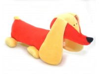 М'яка іграшка Такса для собак червона 