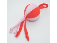 Іграшка для собак і котів М'ячик плюш коричневий 12 см Іграшка для собак і котів М'ячик плюш коричневий 12 см