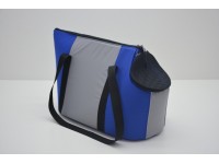 Сумка переноска для котів і собак  Комфорт літо синя №0 225х325х270 мм