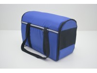 Сумка переноска матрац для собак і котів  Турист синя №0 210х340х280 мм