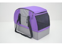 Сумка переноска лежак 2 в 1 для собак і котів Гармонія фіолетова Сумка переноска лежак 2 в 1 для собак і котів Гармонія фіолетова