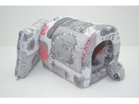 Будка тунель для собак і котів  бязь №3 42х55,5х41 см 