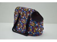 Сумка-переноска для котів і собак Зірочка синя №0 220х320х270 мм Сумка-переноска для котів і собак Зірочка синя №0 220х320х270 мм