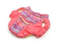 Жилет для собак  Орнамент рожевий  міні 21х27 см