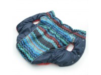 Жилет для собак  Орнамент темно синій  міні 21х27 см