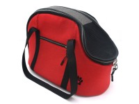 Сумка переноска для котів і собак  Loft №1 22х42х31 см червона 