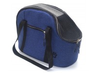 Сумка переноска для котів і собак Loft №1 22х42х31 см синя Сумка переноска для котів і собак Loft №1 22х42х31 см синя