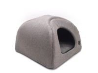 Хатка юрта для котів і собак  Loft №1 320х320х320 бежевий 