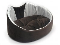 Лежак для собак і котів Містик-котик коричневий №1 320х430х180 мм Лежак для собак і котів Містик-котик коричневий №1 320х430х180 мм