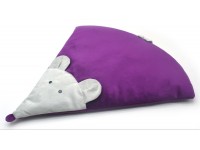 Матрац килимок для собак і котів  Мишка №2 70х70 см фіолетовий 