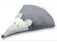 Матрац килимок для собак і котів  Мишка №1 50х58 см сірий 