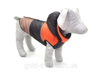 Жилет Тріо з капюшоном для собак  коричневий  міні 21х27 см