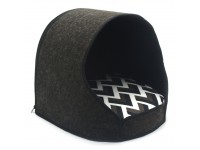 Будка для котів і собак Олімп №2 №2 42х37х37 см коричнева Будка для котів і собак Олімп №2 №2 42х37х37 см коричнева