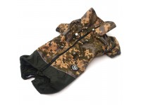 Дощовик для собак Камуфляж  піксель міні 21х27+6 см