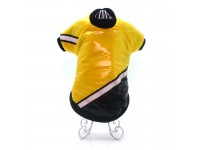 Курточка для собак Гама жовта міні 21х27 см Курточка для собак Гама жовта міні 21х27 см
