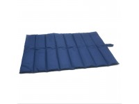 Лежак-матрац для собак Вояж портативний синій+сірий L 65х100 см Лежак-матрац для собак Вояж портативний синій+сірий L 65х100 см