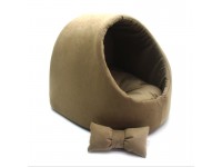 Будка для котів і малих порід собак Бліц коричнева №1 36х37х32 см Будка для котів і малих порід собак Бліц коричнева №1 36х37х32 см