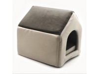 Хатка для собак і котів  Елегант коричнева №1 300х330х330 мм