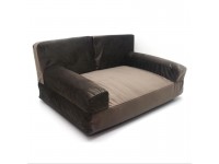 Диван для собак Флінт коричневий №1 48х70х30 см Диван для собак Флінт коричневий №1 48х70х30 см