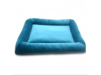 Лежак-матрац для собак та котів  Флінт бірюзовий №1 50х60 см