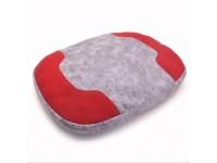 Матрац для собак і котів  Фокс сірий+червоний №1 37х48 см