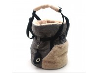 Сумка-матрац для котів та малих собак  Марсель №1 30х30х35 см сіра 