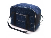 Сумка переноска тунель для котів та малих собак  Марсель синя №0 20х35х28 см