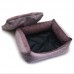 Лежак для собак та котів  Меджік прямокутний темно-рожевий 