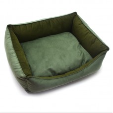Лежак для собак та котів  Меджік прямокутний зелений 