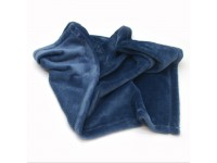 Плед покривало для собак та котів фліс синій №1 50х60 см Плед покривало для собак та котів фліс синій №1 50х60 см