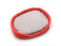 Лежак для котів і собак Рекс корал №1 320х430х125 мм Лежак для котів і собак Рекс корал №1 320х430х125 мм