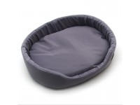 Лежак для котів і собак  Рекс сірий №1 320х430х125 мм