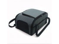 Авіа-Сумка переноска  для котів та малих порід собак №1 30х45х20 см сіра 