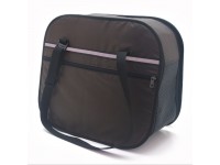 Сумка переноска Поллі для котів та малих порід собак  №1 24х44х38 см коричнева 