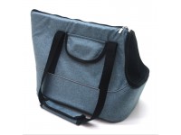 Сумка переноска Брюс для котів та малих порід собак №1 23х40х34 см синя Сумка переноска Брюс для котів та малих порід собак №1 23х40х34 см синя