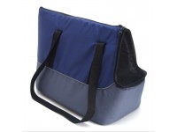 Сумка переноска  Гармонія для котів та малих порід собак №1 23х40х34 см синя 