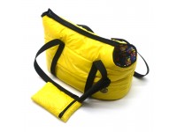 Сумка переноска Малюк для котів та малих порід собак №1 22х42х27 см жовта Сумка переноска Малюк для котів та малих порід собак №1 22х42х27 см жовта