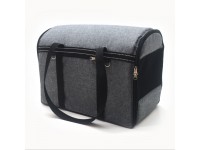 Сумка тунель матрац для собак і котів  Меланж сіра №0 210х340х280 мм