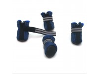 Черевички для собак та котів Фліс сині міні 3х4х7,5 см Черевички для собак та котів Фліс сині міні 3х4х7,5 см