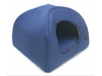 Хатка юрта для котів і собак  Loft №2 41х41х37 синій 