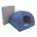 Хатка юрта для котів і собак  Loft №1 320х320х320 синій 