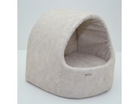 Будка для котів і собак  Мрія бежева №0 30х27х27 см 