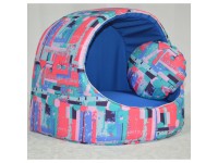 Будка для котів і собак Орхідея синя №1 360х320х320 мм Будка для котів і собак Орхідея синя №1 360х320х320 мм